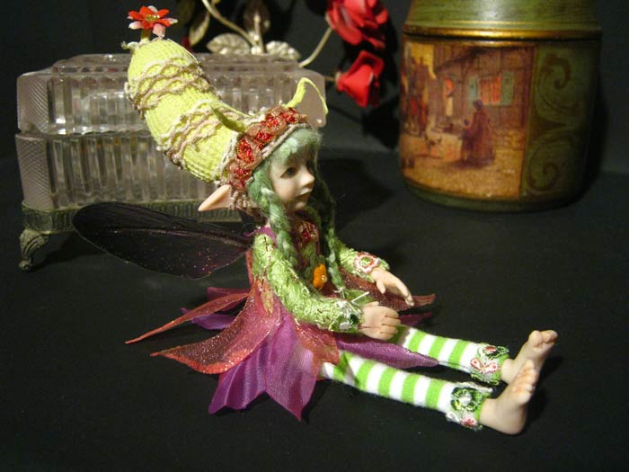 Posable Fairy Fae Bea and Pea